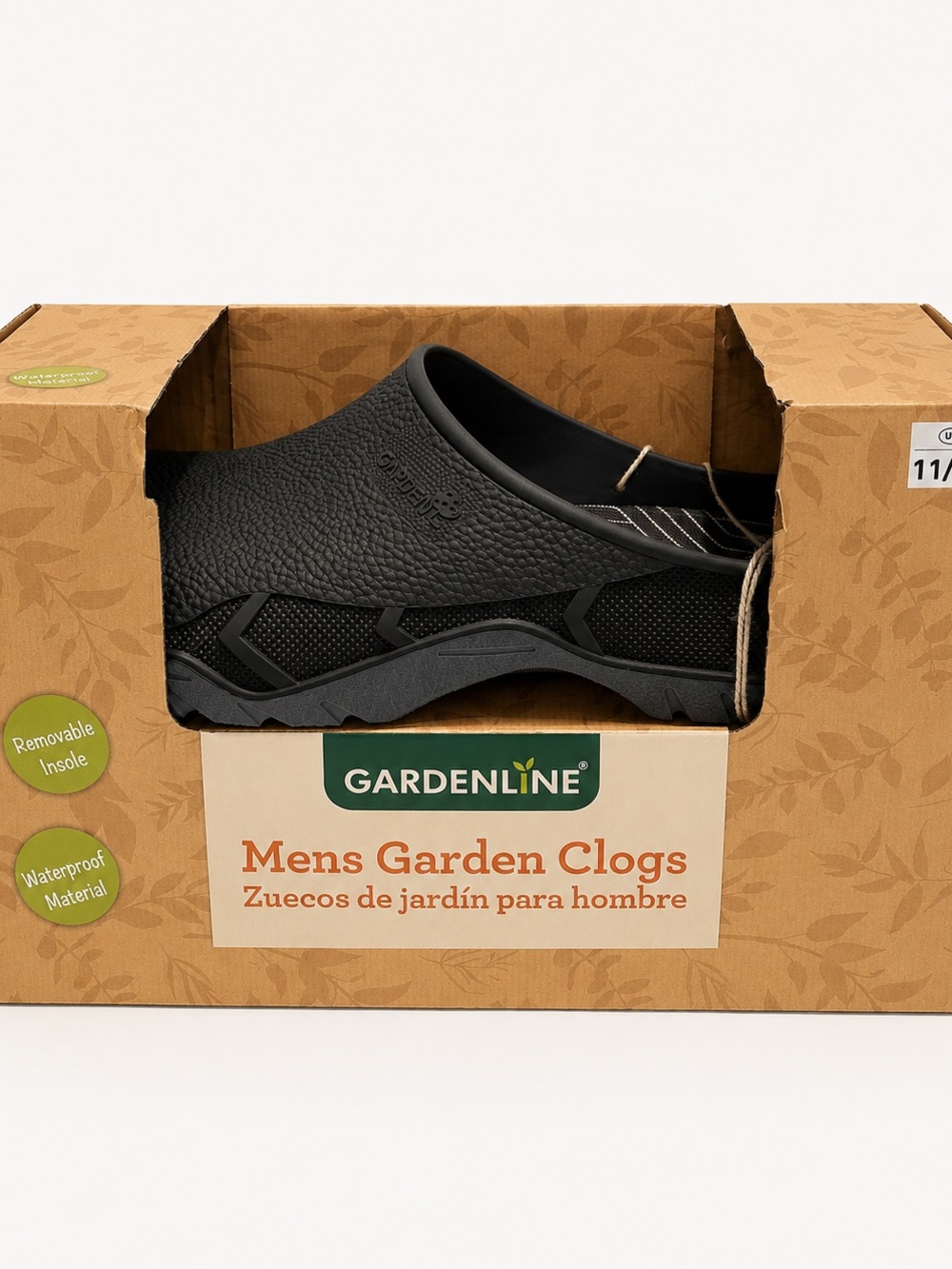 NWT-Gardenline Men's Garden Clogs Size 11/12